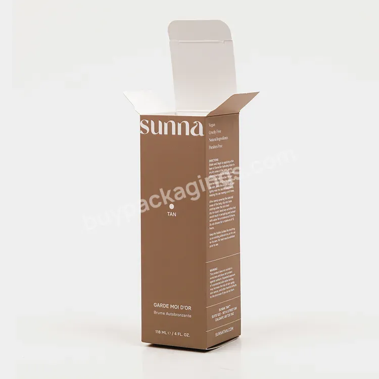 Cream Cleanser Package Boxes Cosmetic Packaging Makeup Paper Box
