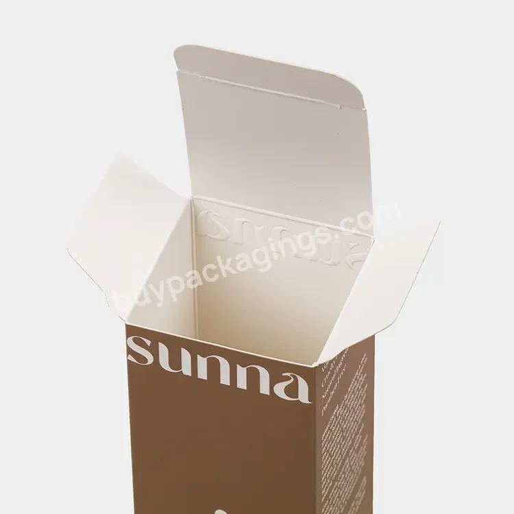 Cream Cleanser Package Boxes Cosmetic Packaging Makeup Paper Box