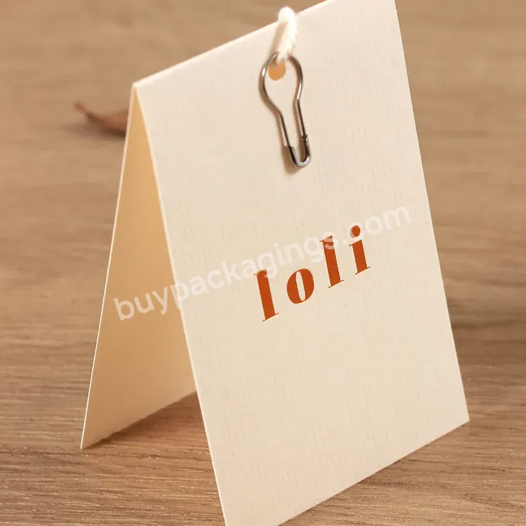 Creative Custom Tags Small Colored Price Tags Personalized Folded Hang Tags With Foil Logo - Buy Clothing Labels,Folded Hang Tags,Coupon Tags.