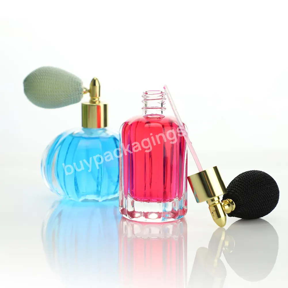 Creative Design Custom Luxury Classic Airbag 30lm Glass Packaging Perfume Bottles Manufacturer