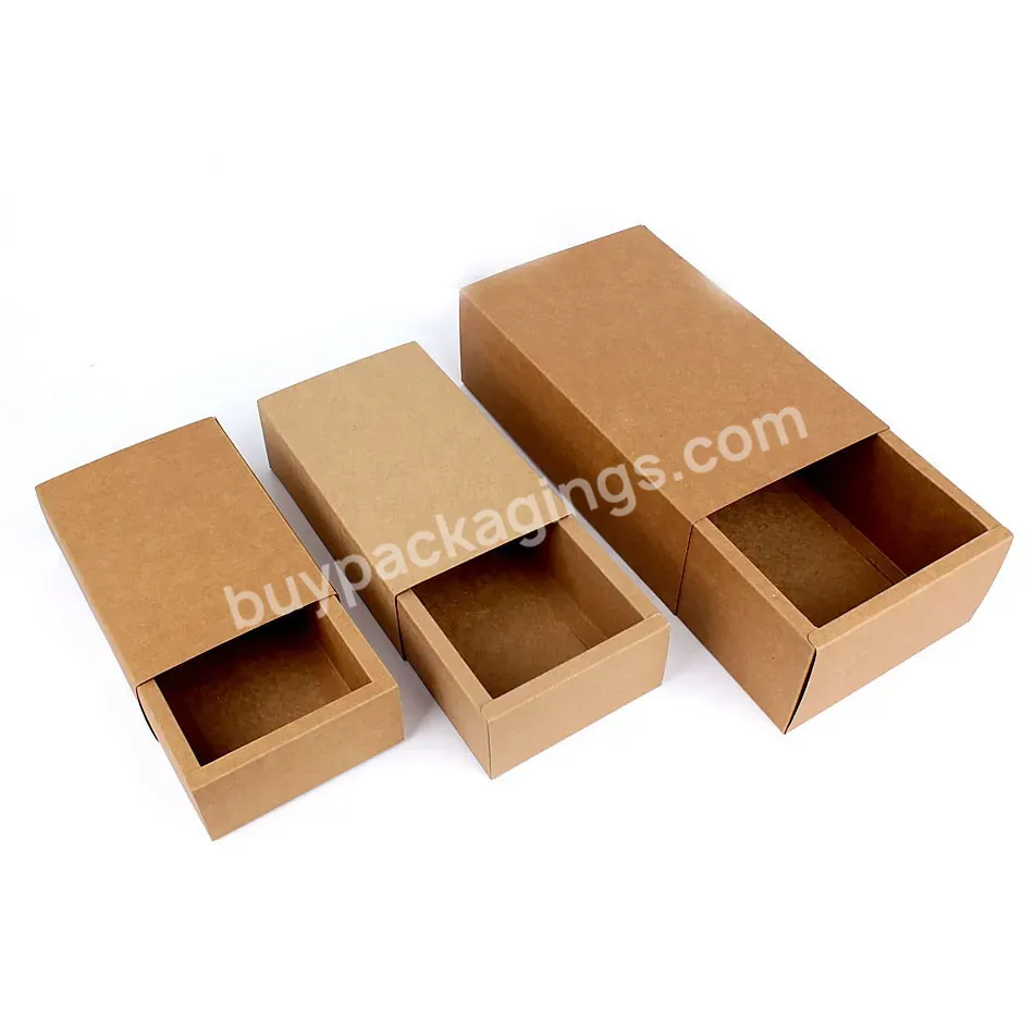 Creative Paper Gift Packaging Box Cmyk Printing Paper Slide Box