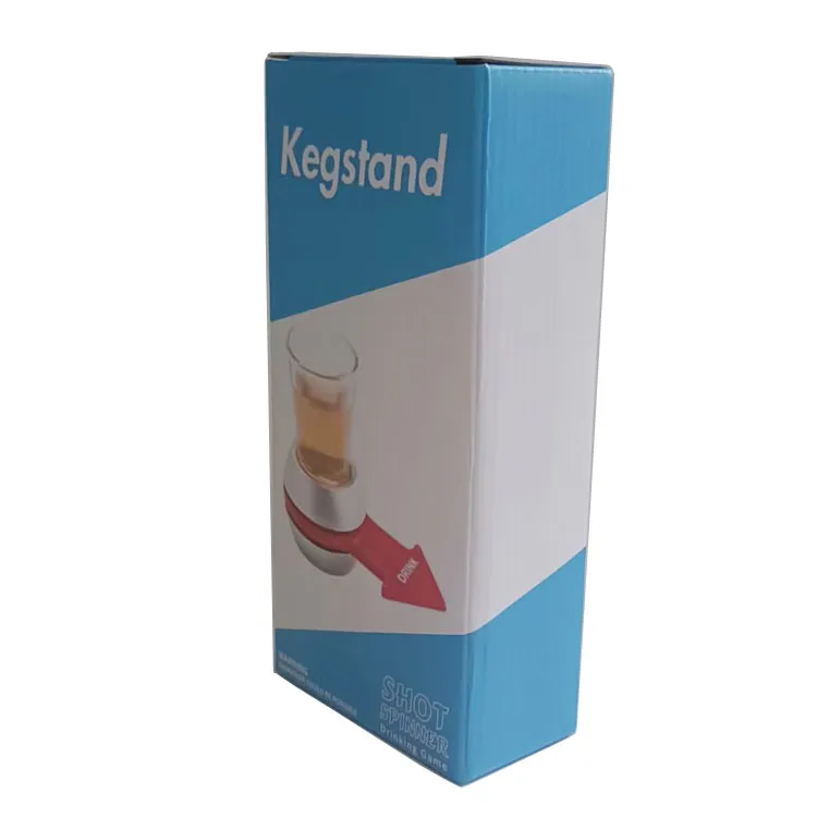 creative Qatar corrugated printing cardboard paper gift packaging auto lock bottom box for cup