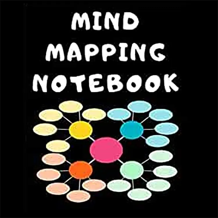 Creative Visual Thinking Mind Mapping Workbook Notebook For Brainstorming