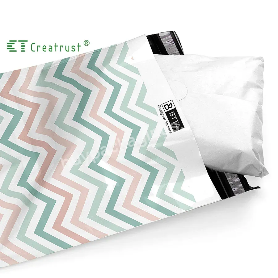 Creatrust A1 Seal Large Mailer Poli Shipping Bags Polyethilene Cellulose Air Poly Mailing Bag Packing Poly Bag