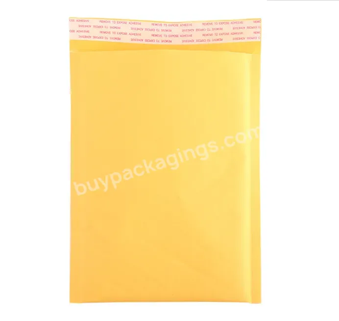 Creatrust Custom Kraft Bubble Envelopes Size Plum Color Printed Packaging Poly Padded Mailers Bag