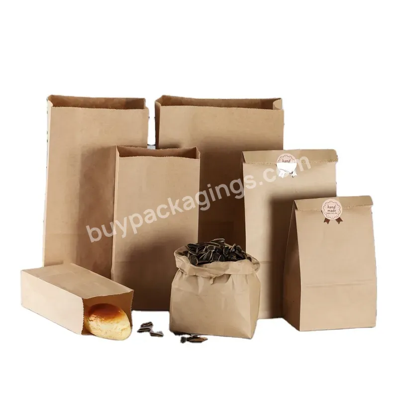 Creatrust Handle Rope Shopping Empty Tea Heat Seal Bahrain And Logo Flower Your Own Paper Bag Food Grade