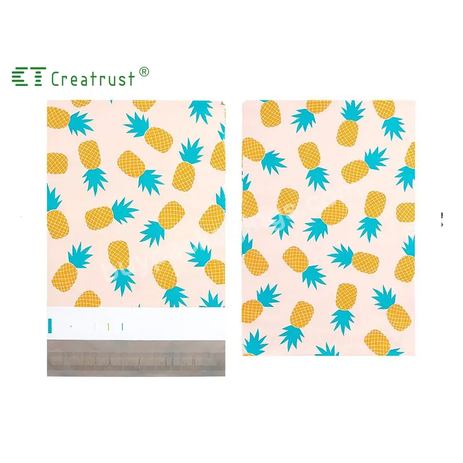 Creatrust Packing Biodegradable Compostable Made Poly Grey Packaging Paper Mailing Bag Custom