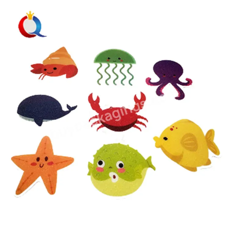 Creature Decal Bath Treads Non Slip Stickers Tub Tattoos Adhesive Appliques For Baby Kids Shower With Scraper