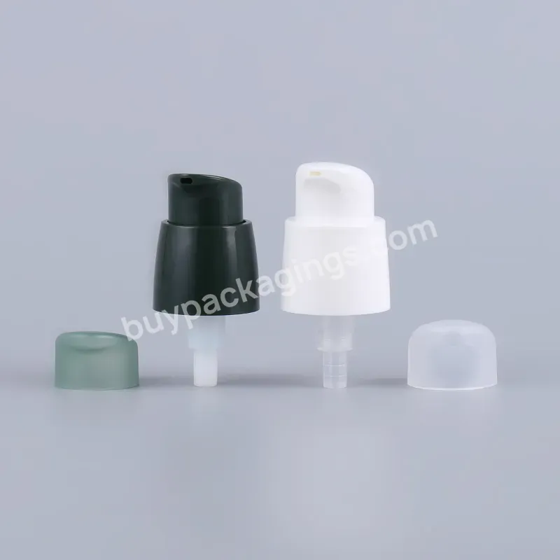 Crimp Cream Treatment Pump 18/410 Dispensing Cosmetic Creams With Cap - Buy Crimp Cream Treatment Pump,Face Cosmetic Pump,Dispensing Cosmetic Creams.