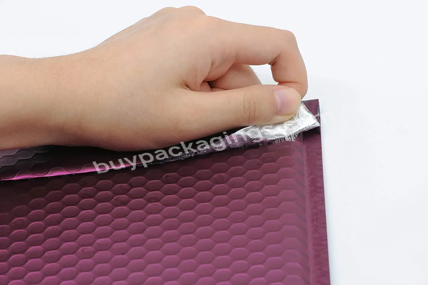 Ctcx Aluminum Insulated Bubble Mailing Foil Mailers Bubble Padded Envelopes Custom Hot Pink Metallic Bubble/buble Mailer