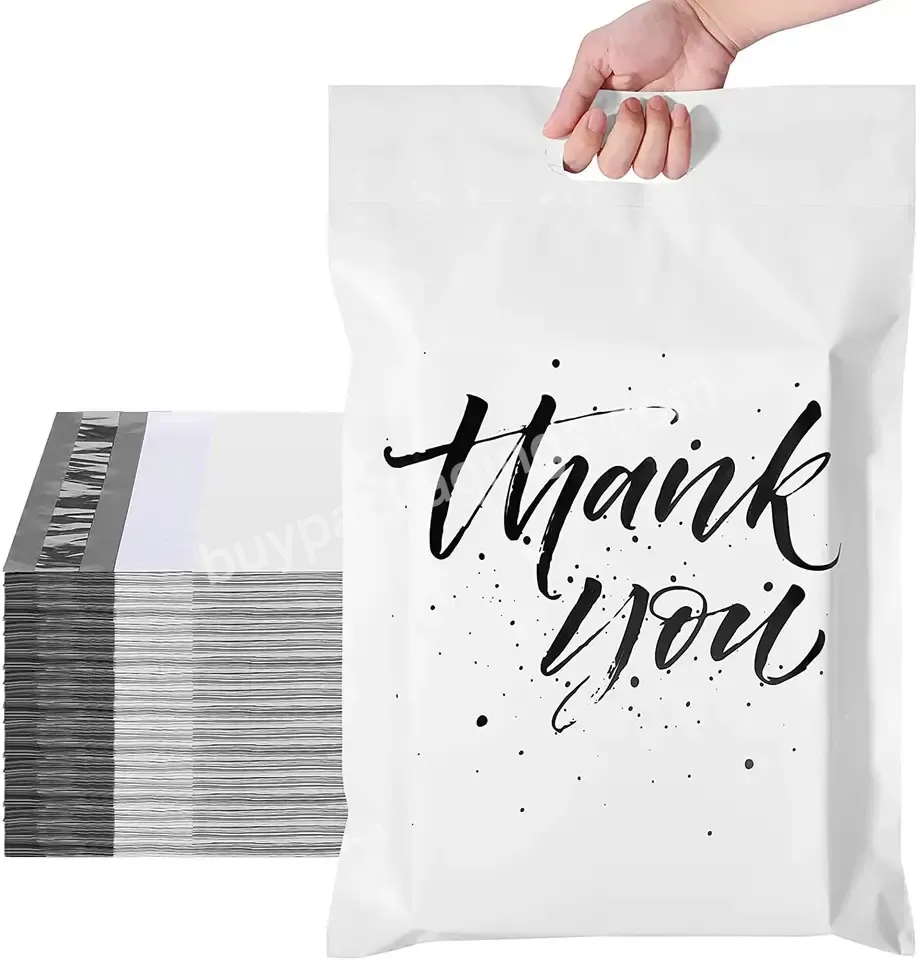 Ctcx Customized Wrap Envelope Mailer Bags With Handle Custom Logo Mailing Bag For Mail For Clothes With Handle - Buy Shipping Bag With Handle Airwaybill Mailing Envelope With Handle,Mail Bag With Handle Ecofriendly White Mailing Bags With Handle Cust