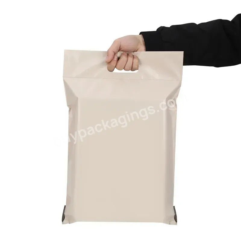 Ctcx Handheld Mailers With Handles Polly Mailer With Handle Express Shipping Bags For Clothing With Handle Mailing Bags