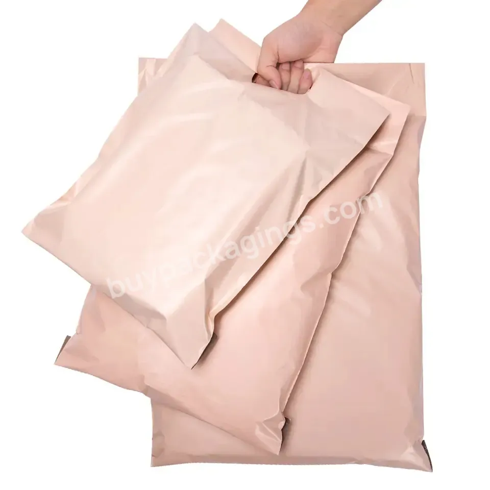 Ctcx Packaging Bags For Clothing Poly Mailers With Handle Plastic Nude Courier Bag Poly Mailer Polymailers With Handle Verified