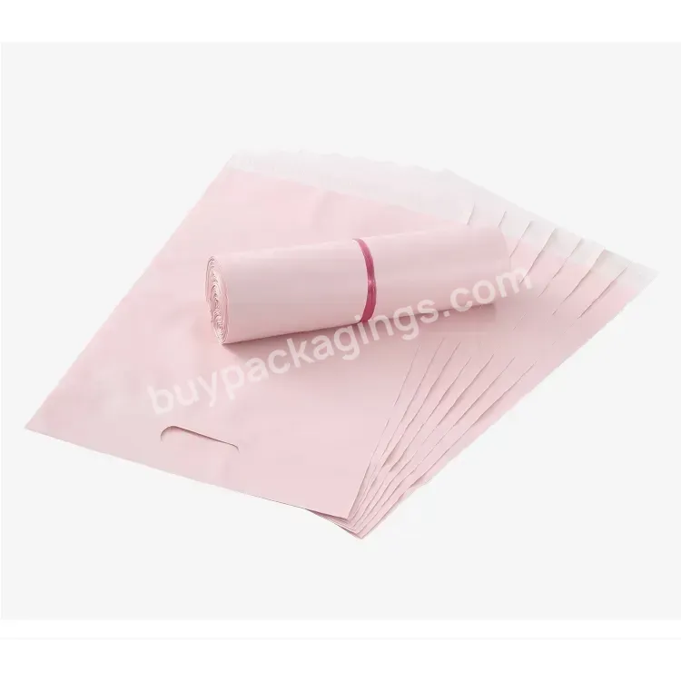 Ctcx Packaging Bags For Clothing Poly Mailers With Handle Plastic Nude Courier Bag Poly Mailer Polymailers With Handle Verified