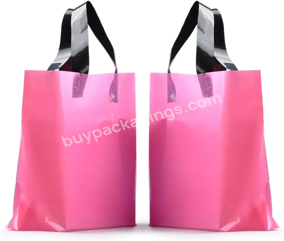 Ctcx Plastico Logo Plastic Bag Poly Mail Frosted Tote Plastic Bags Personalised Recycled Ldpe Shopping Plastic Bag Factory
