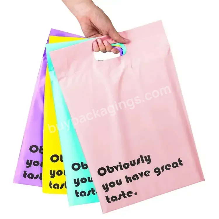 Ctcx Polymailer Courier Mailing Bag Poly Mailers With Handle Envelope Pouch Mailer Bag Shipping Plastic Mailing Bags With Handle