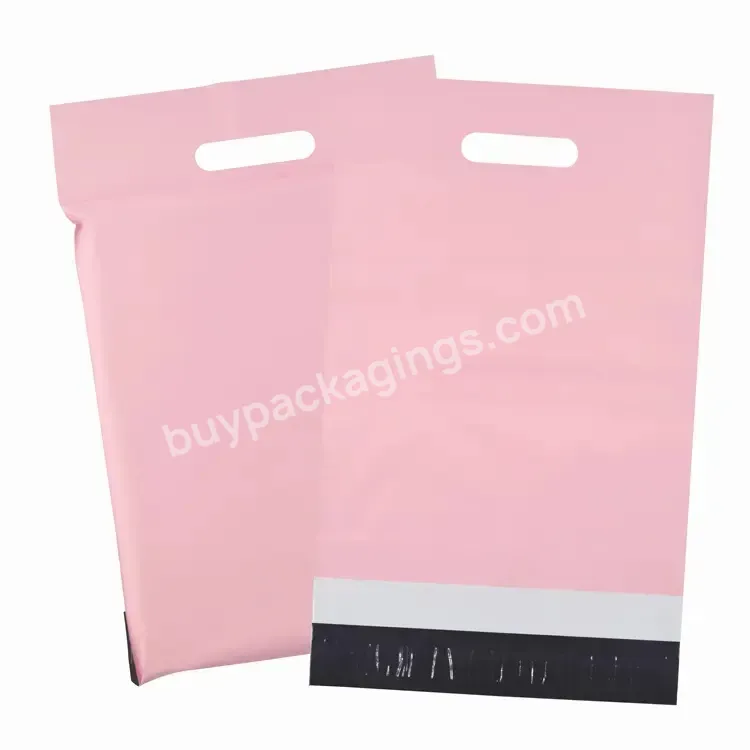 Ctcx Shipping Bags For Clothing With Handle Wrap Envelope Plastic Bag With Handle Polymailer With Handle Mailing Bag