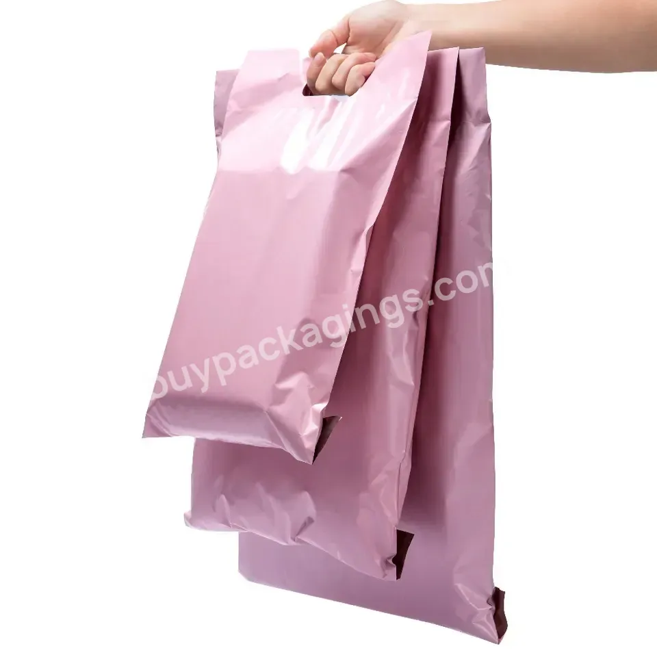 Ctcx Shipping Package Polymailers With Handle Shipping Supplies For Packing Products Polly Bag Customized Shipping Bags Mailers