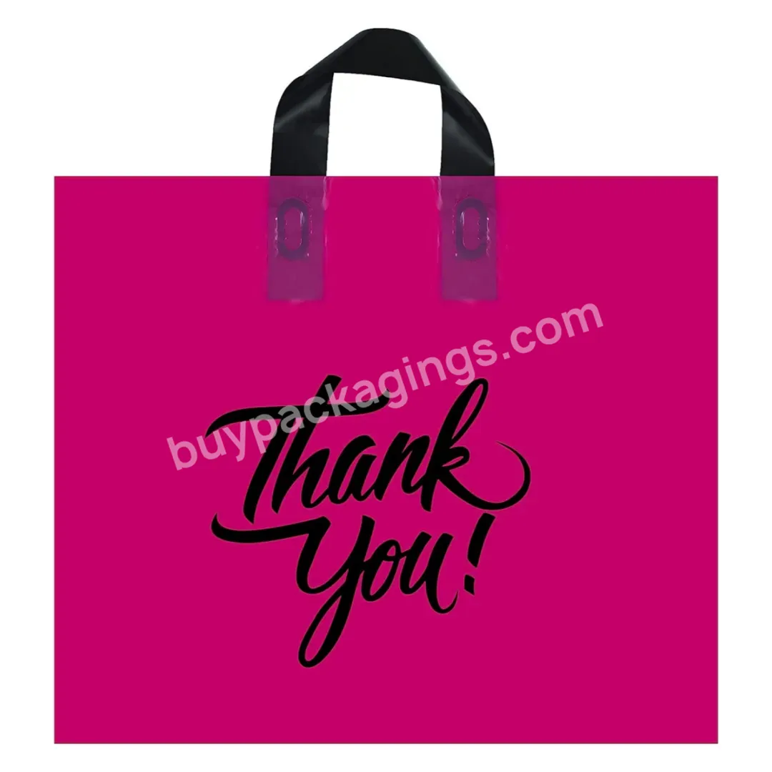 Ctcx Small Mini Victoria Secrets Plastic Shopping Bags Thankyou Strong Reusable Product Packaging Custom Plastic Bags