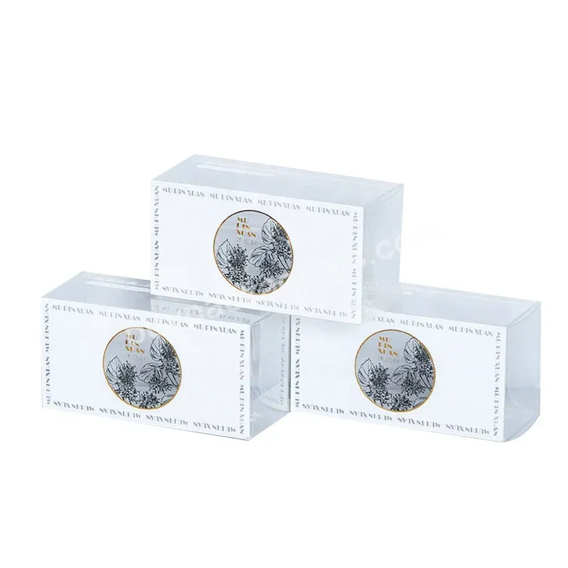 Cube Gift Acetate Box Transparent Pet Packaging Clear Vinyl Pvc Box Packaging Plastic Boxes