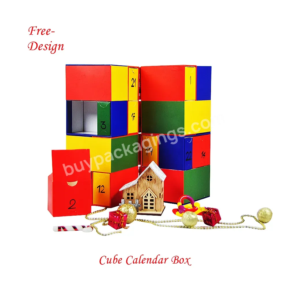 Cube Shaped Calendar Box Advent Calendar Box Advent Calendar With Toys