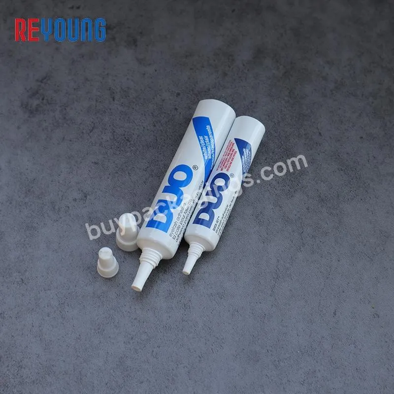 Custom 10 Ml Oriented Thread Nozzle Tip Aluminum Plastic Composite Tube For Gel Ointment Paint Packaging