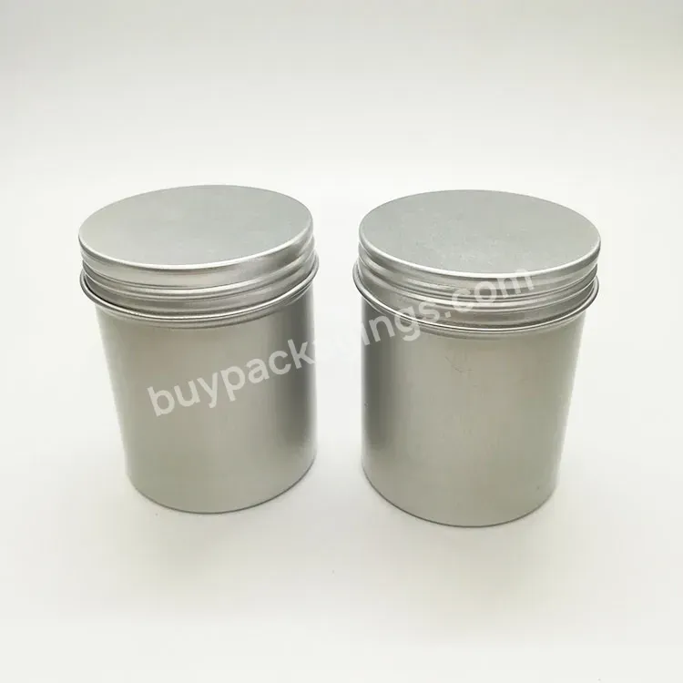 Custom 100g Metal Silver Cosmetic Jar Bottles /empty Cosmetic Aluminum Powder Makeup Face Cream Jar Pot Container - Buy Cosmetics Cream Empty Jar,Cosmetic Jar,Cream Jars.