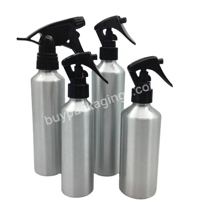 Custom 100ml 150ml Cosmetic Aluminum Bottle Cylinder Aluminum Spray Bottle