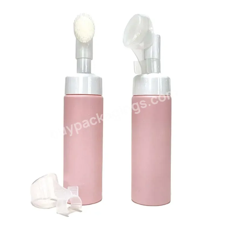 Custom 150ml Soft Touch Squeeze Lotion Bottle Body Wash Packing Bottle Body Care Foam Bottle