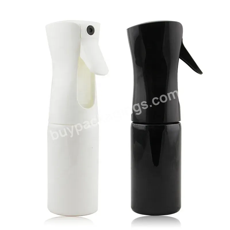 Custom 160ml 300ml Super Fine Mist Continuous Water Perfume Sprayer Bottle Sprayer For Hair Salon Barber Tools Makeup