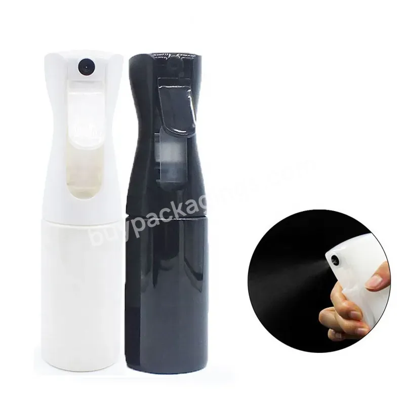 Custom 160ml 300ml Super Fine Mist Continuous Water Perfume Sprayer Bottle Sprayer For Hair Salon Barber Tools Makeup