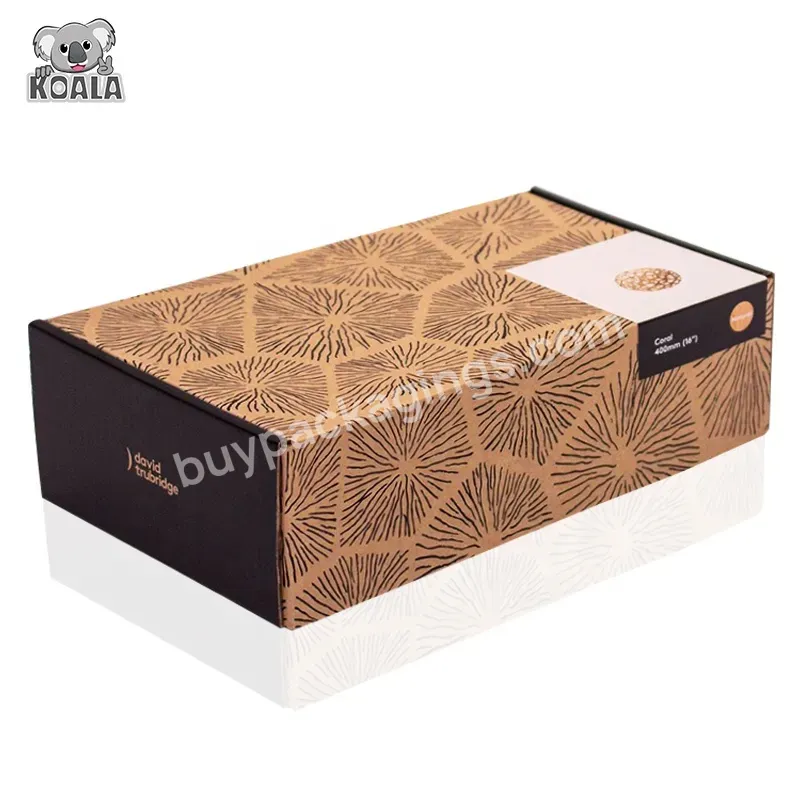 Custom 20 X 8 X 4 Foldable Toy Cardboard Kraft Shipping Box