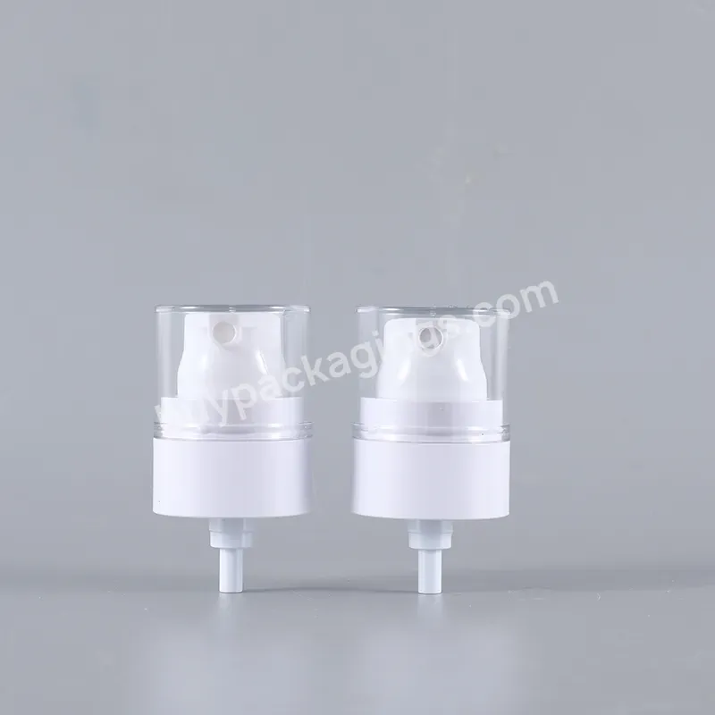 Custom 24/410 28/410 Pp Plastic Cosmetic Liquid Soap Cream Pump Dispenser Bottle Pump With Cover