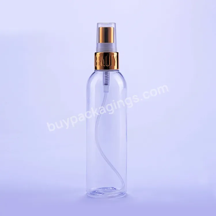 Custom 24/410 Clear Fine Mist Spray Plastic Bottles 100ml Pet White Cosmetic Bottle