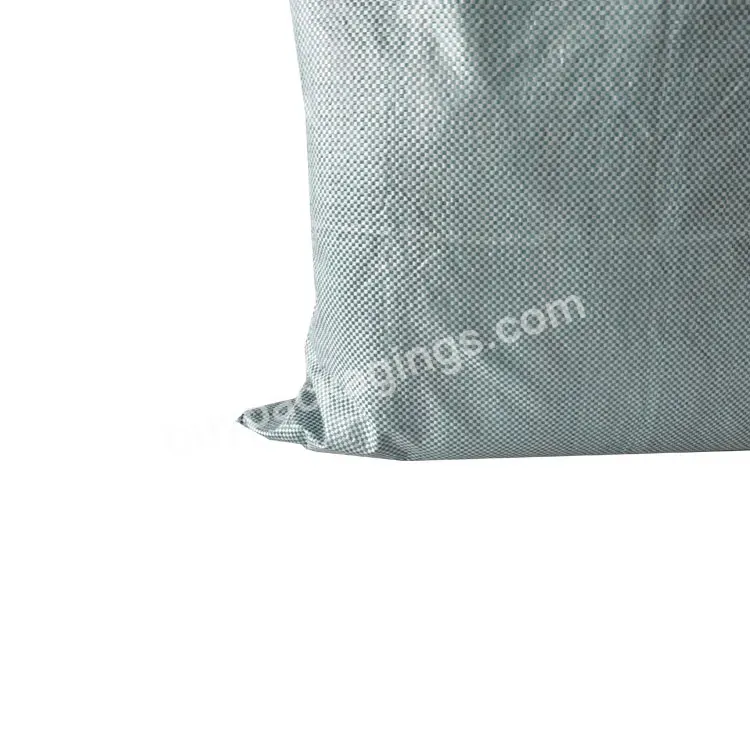 Custom 25kg 50kg Pp Woven Packaging Bag For Rice Flour Corn Polypropylene Woven Sack Pp Bag