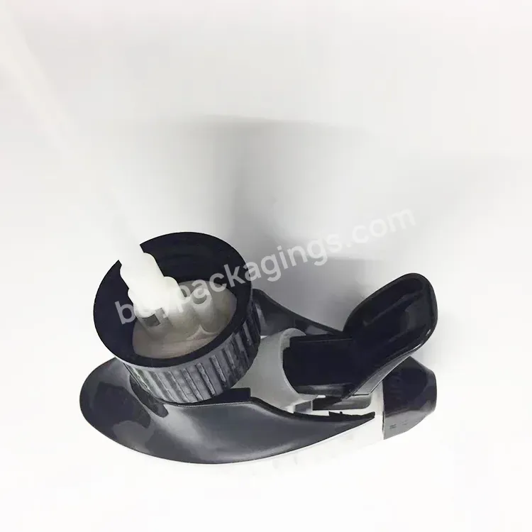 Custom 28/410 Plastic 360 Degree Black-transparent Trigger Sprayer