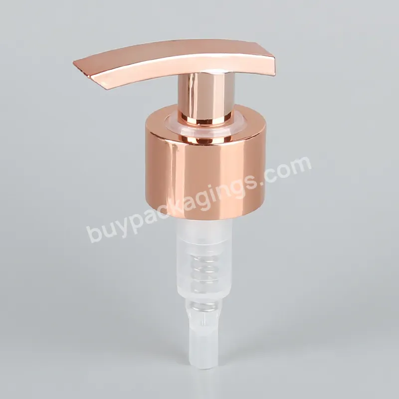 Custom 28/410 Uv Silver Shampoo Lotion Pump Hand Wash Gel Liquid Soap Dispenser For Hotel - Buy Silver Gold Lotion Dispenser For Hand Sanitizer,Hand Pump Liquid Soap Dispenser For Shampoo,Aluminum Silver Lotion Pump For Bottle Packaging.