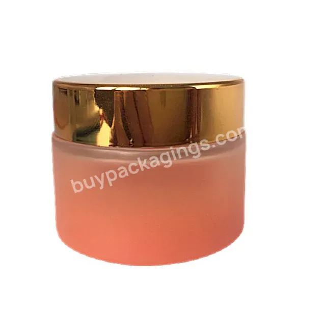 Custom 30 50 G 50 100 120 Ml 1 4 Fl Oz Skincare Bottle And Jar Lotion Cream Gold Cosmetic Container With Lids