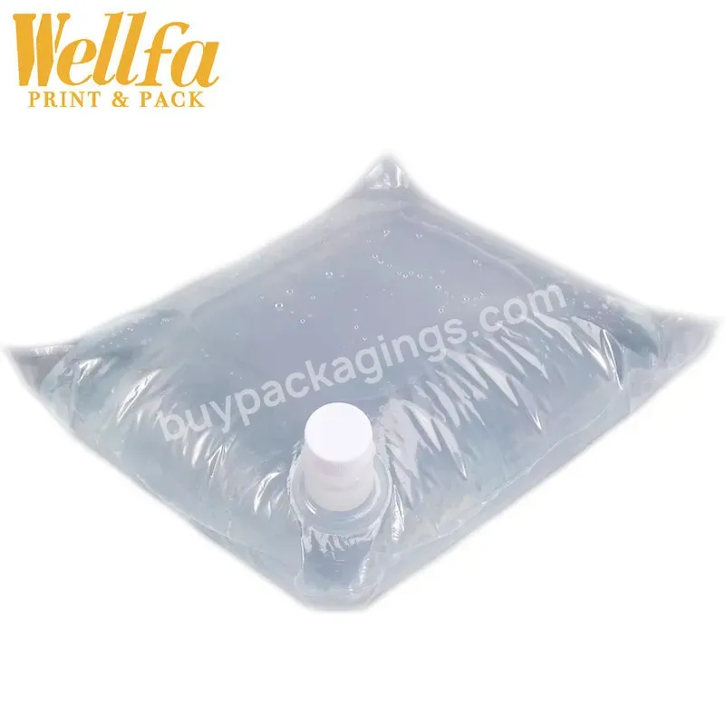 Custom 5 L 10 20 Liter Food Grade Transparent Aluminium Foil Tea Cold Brew Coffee Wine Packaging Bag In Box With Valve Dispenser