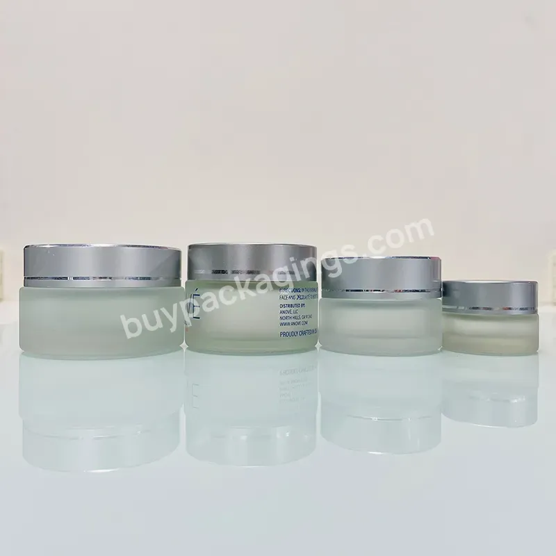 Custom 50g 50 100 120 Ml Empty Skincare Set Cream Containers Clear Hair Care Packaging Bottle And Jars - Buy Glass Jar 50g Cream Jar Packaging Hair Care Jar Packaging,Glass Jar Custom,Hair Care Packaging Bottle And Jars.