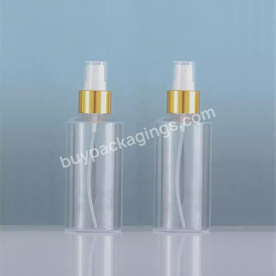 Custom Alcohol Cleaning Empty Body Cosmetic Pet Frosted Plastic Oil Fine Mist Hair Spray Bottle 50 100ml Perfume Bottles Luxury