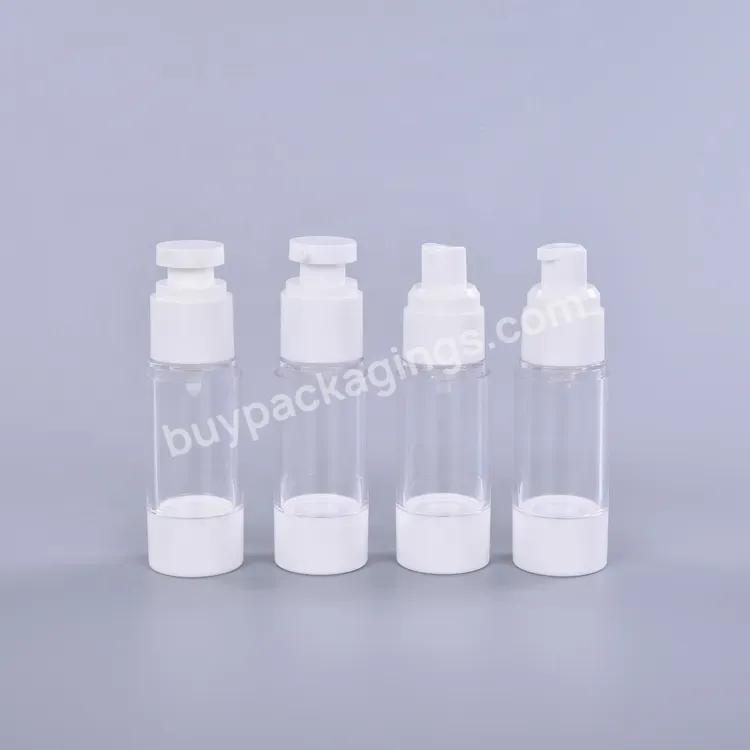 Custom As 15ml 30ml 50ml 80ml 100ml 120ml Airless Pump Vacuum Mist Spray Bottle - Buy Airless Spray Bottle,Vacuum Mist Spray Bottle.