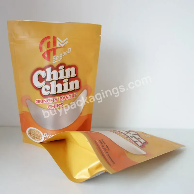 Custom Bag Manufacturer Printed Plastic Stand Pouch Super Snack Candy Food Zipper Chia Seeds Packaging Bag With Logo