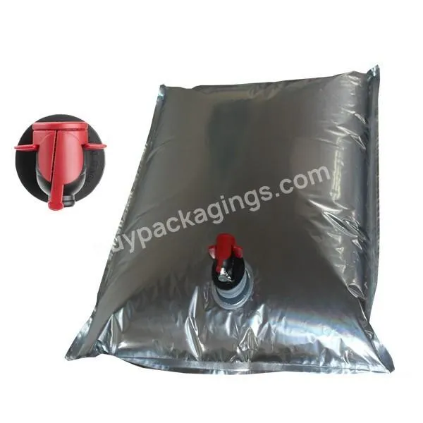 Custom Bib 3l 10l 20 Litr Wine Milk Oil Aseptic Plastic Packaging Bag In Box Spout Connector With Valve Liquid Shipping Bags