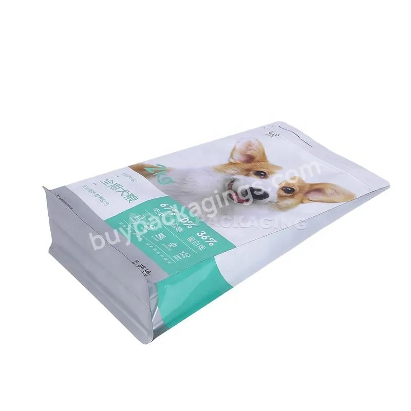 Custom Big Size Packaging Bags Supplier 2kg 5kg 10kg 15kg Degradable Pet Dog Feed Pouch Biodegradable Cat Food Bag