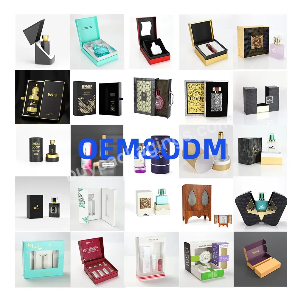 Custom Black Square Rigid Perfume Box Printing Branded Logo Double Open Door Cardboard Box For Candles