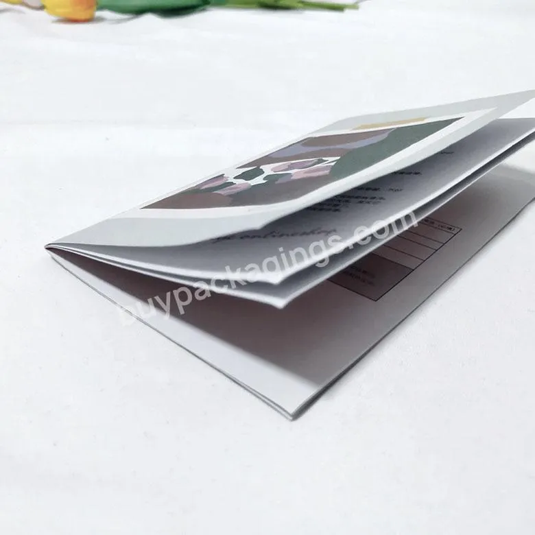 Custom Book Printing Service Brochure Flyer Booklet Leaflets Booklet Printing