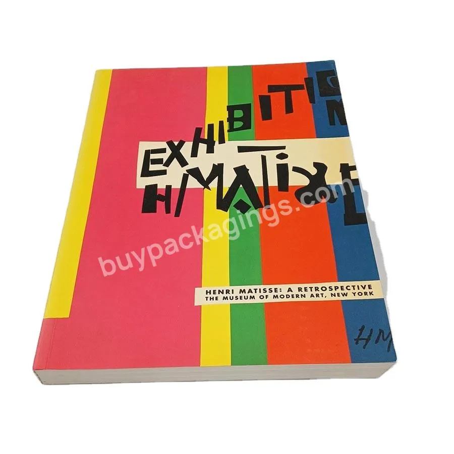 Custom Book Printing Service Offset Printing Full Color OEM Softcover Book