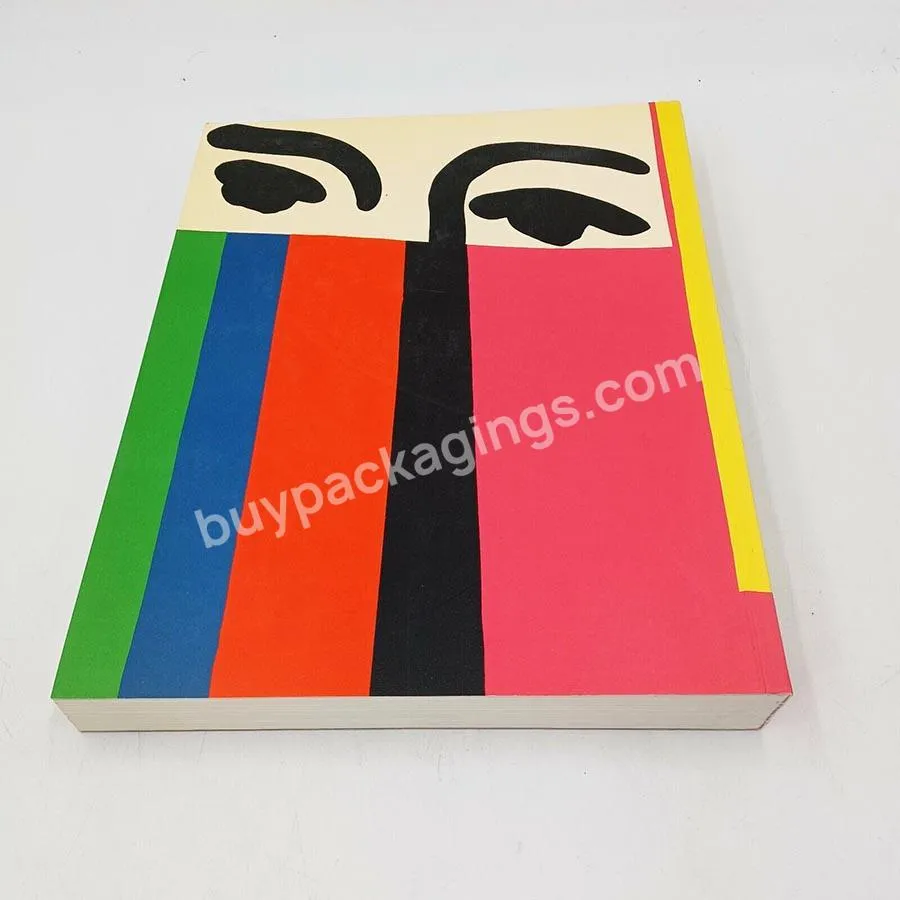 Custom Book Printing Service Offset Printing Full Color OEM Softcover Book