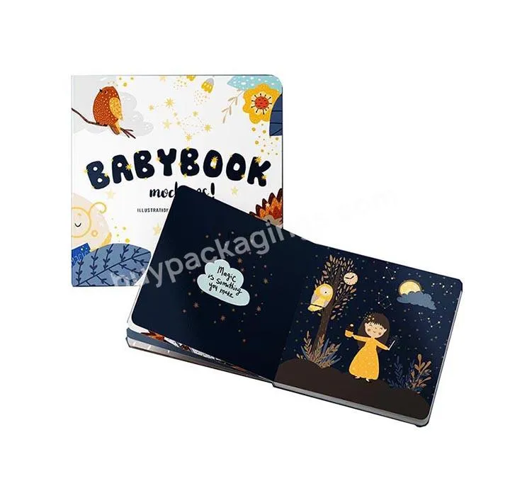 Custom Book Printing Services Children Board Books Full Color Offset Printing Children Book